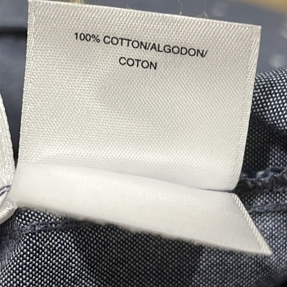 Anne Klein DENIM BLUE Star Print Blouse, CASUAL MOMCORE, WOMEN SIZE XL - Picture 9 of 9